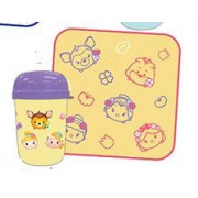 Disney 毛巾盒/有蓋水杯/食物盒