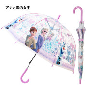 Disney 兒童卡通拱形透明直遮 (雨傘)