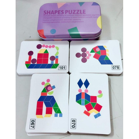Shapes Puzzle 形狀拼圖