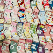 日本 西松屋兒童短襪 (1套9對)