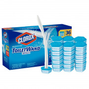 Clorox Toilet Wand 拋棄式馬桶清潔刷頭 (36個刷頭連手柄)