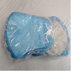 $49加購:  (1-3歲 藍色) 台灣製 海陸空立體口罩 (50片 - 無盒)