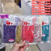 韓國連線 - (女仔) 拼色兒童短襪